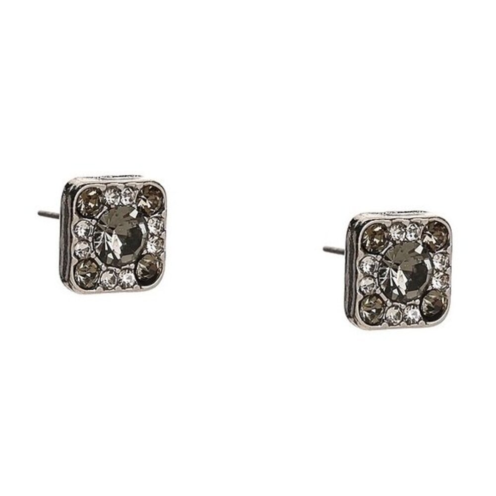 Kelly & Katie Black Stud Earrings